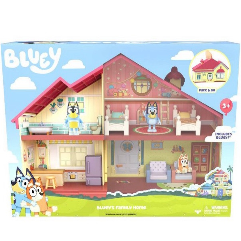 BLUEY Family Home Playset